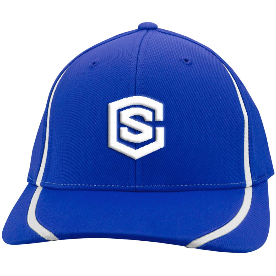 white (2) STC16 Flexfit Colorblock Cap