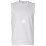 Illustrator White Logo G270 Men's Ultra Cotton Sleeveless T-Shirt