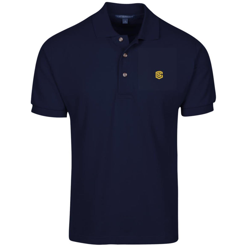 Illustrator Gold Logo K420 Cotton Pique Knit Polo