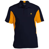 Illustrator Gold Logo ST655 Men's Colorblock Performance Polo