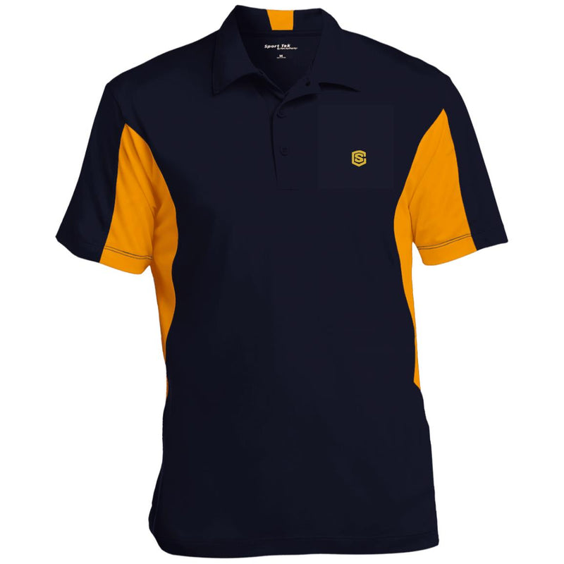Illustrator Gold Logo ST655 Men's Colorblock Performance Polo