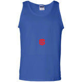 Illustrator Red Logo G220 100% Cotton Tank Top