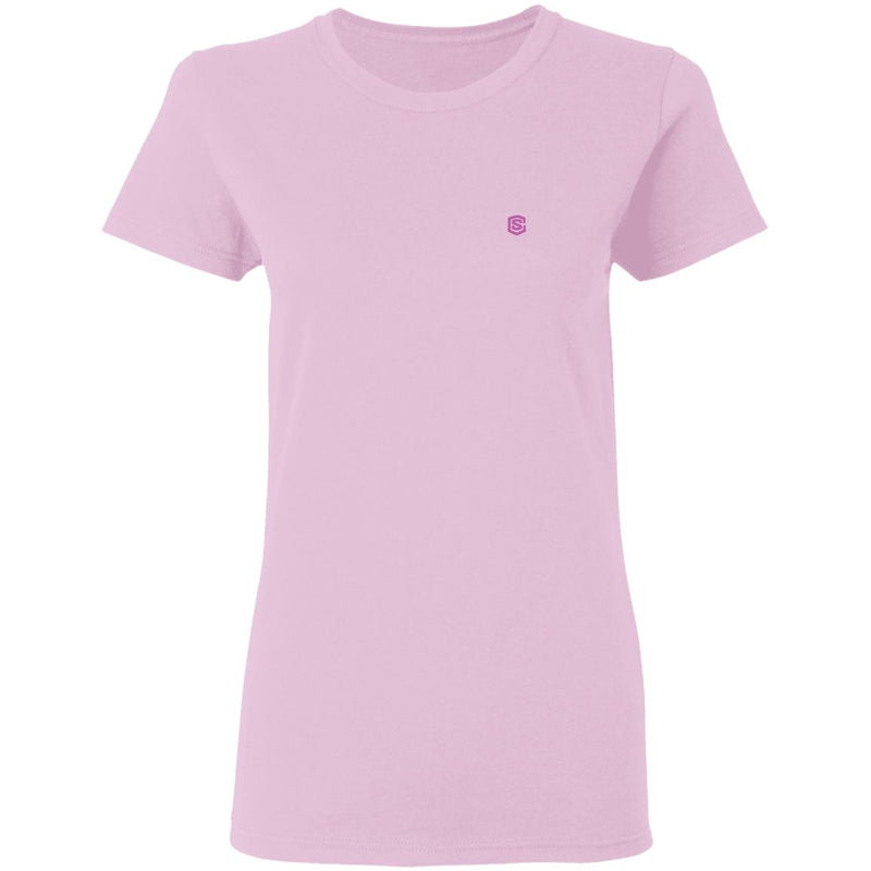 Illustrator Pink Logo G500L Ladies' 5.3 oz. T-Shirt