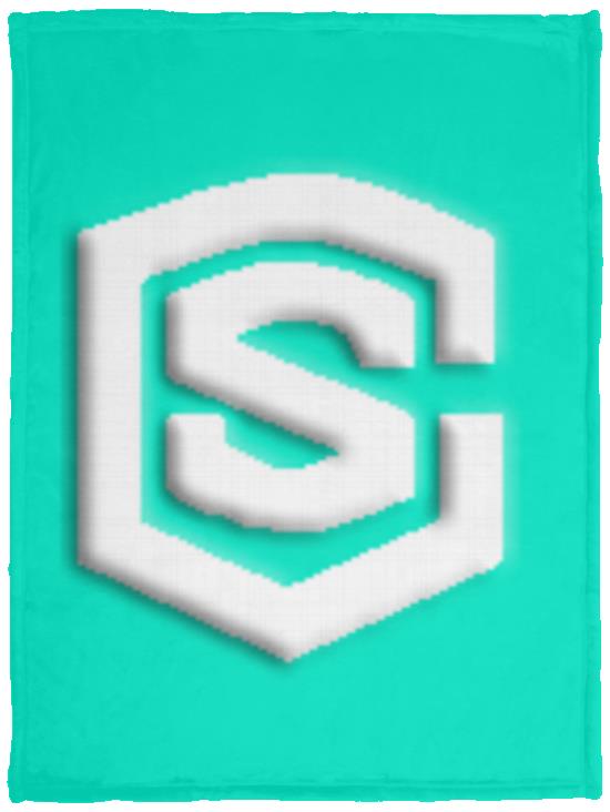 white (2) VPS Cozy Plush Fleece Blanket - 30x40