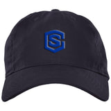 blue (2) BX001 Brushed Twill Unstructured Dad Cap