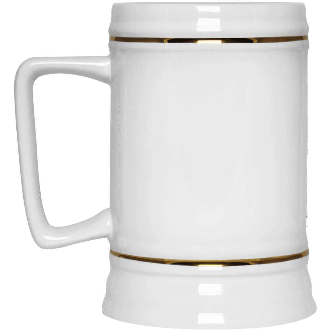 silver (2) 22217 Beer Stein 22oz.