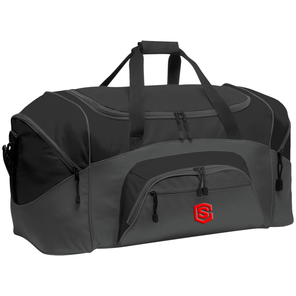 red (2) BG99 Colorblock Sport Duffel