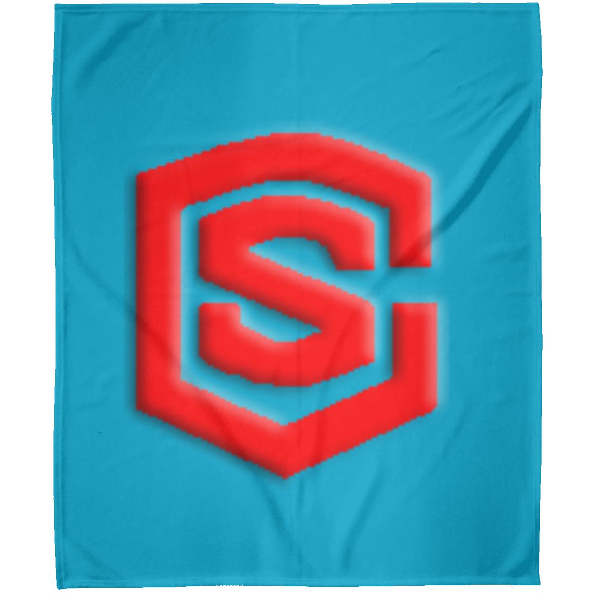 red (2) FLM Arctic Fleece Blanket 50x60