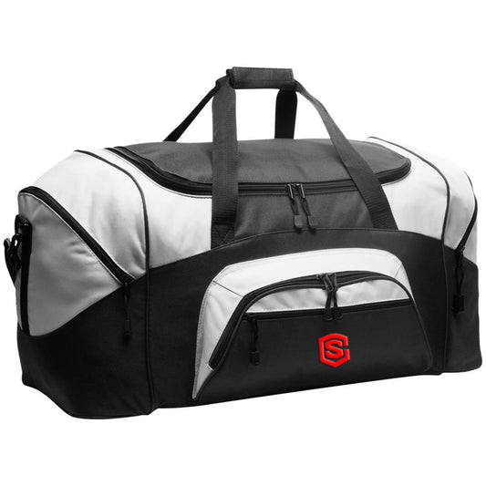 red (2) BG99 Colorblock Sport Duffel