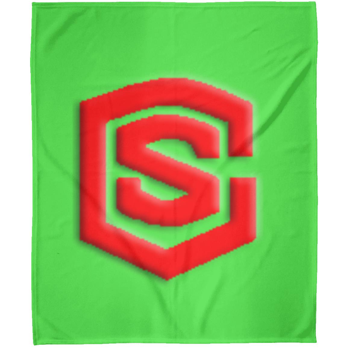 red (2) FLM Arctic Fleece Blanket 50x60