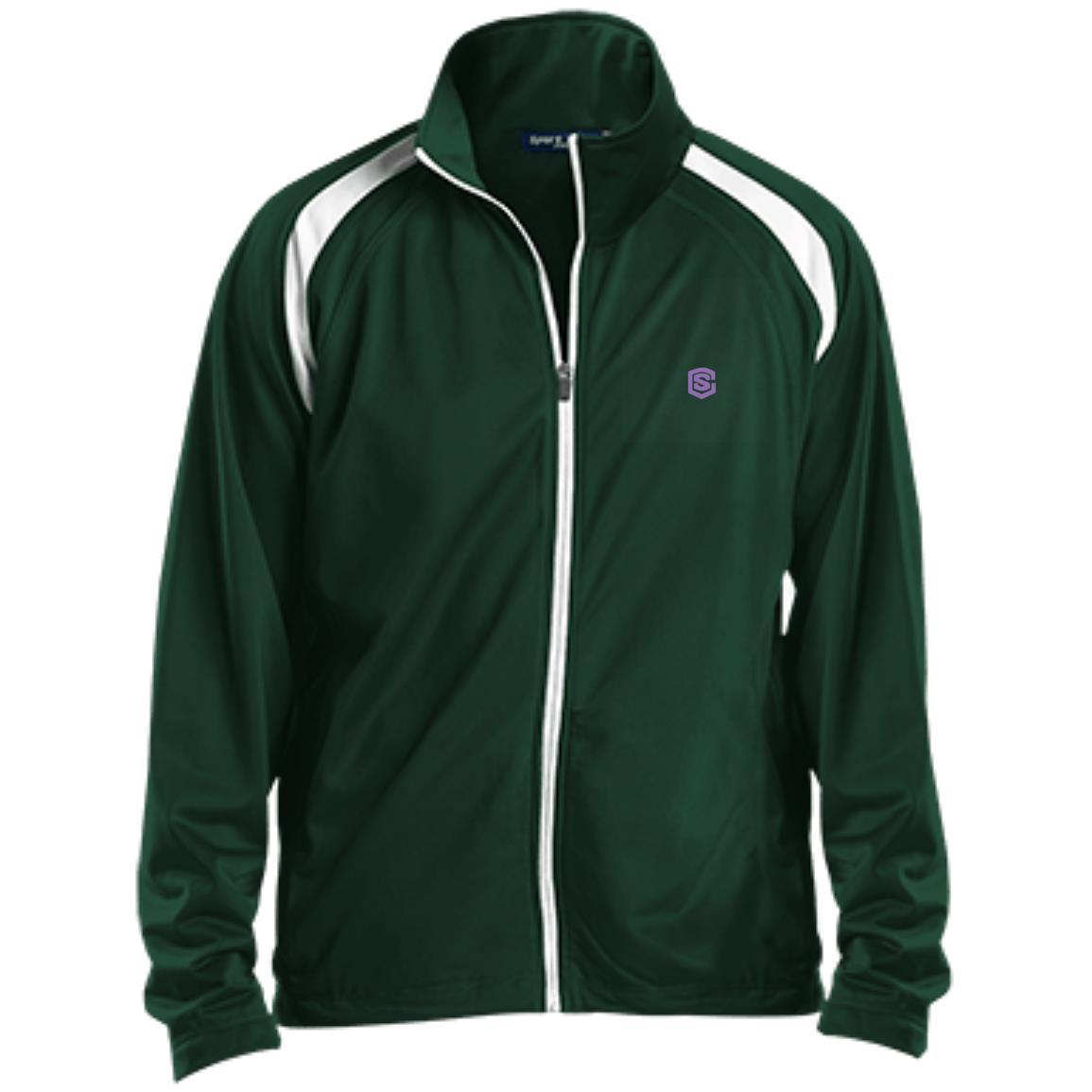 Illustrator Purple Logo YST90 Youth Warm Up Jacket