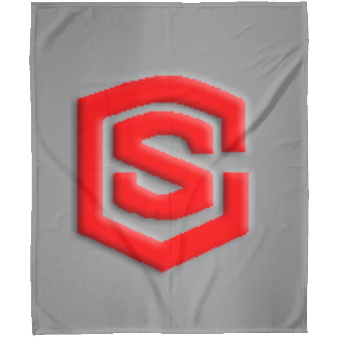 red (2) FLM Arctic Fleece Blanket 50x60