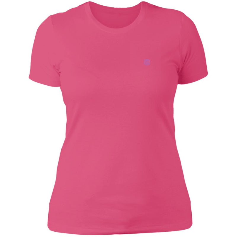 Illustrator Pink Logo NL3900 Ladies' Boyfriend T-Shirt