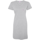 Illustrator Pink Logo 3522 Ladies' V-Neck Fine Jersey Cover-Up