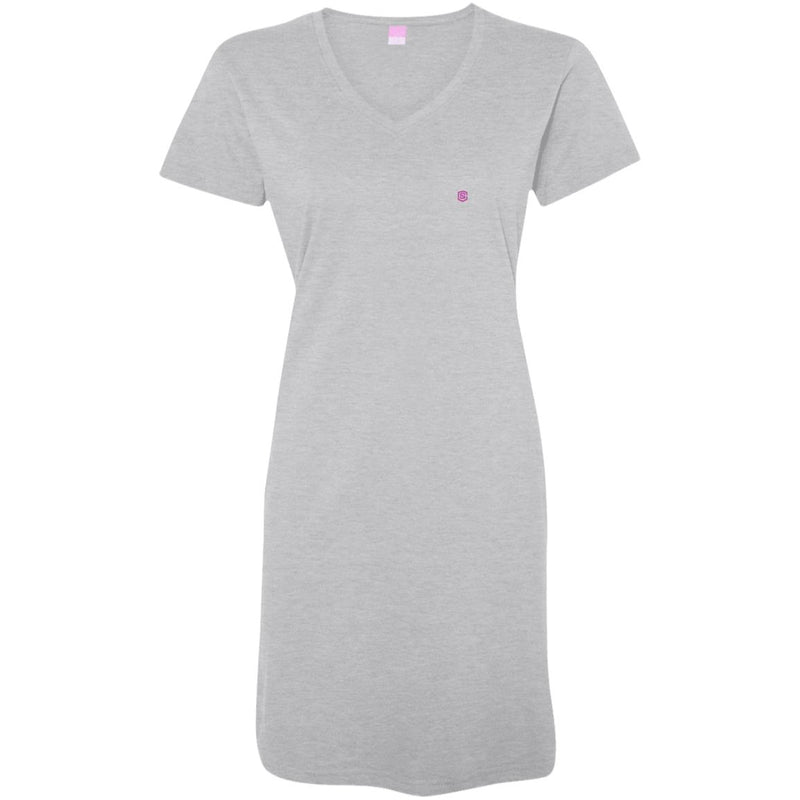 Illustrator Pink Logo 3522 Ladies' V-Neck Fine Jersey Cover-Up