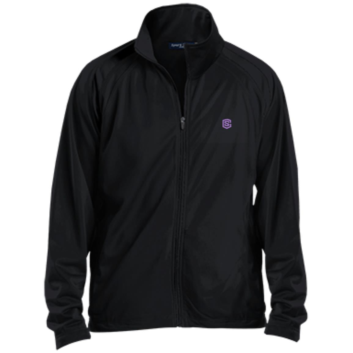 Illustrator Purple Logo YST90 Youth Warm Up Jacket