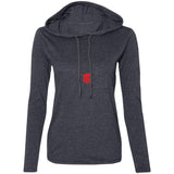 Illustrator Red Logo 887L Ladies' LS T-Shirt Hoodie