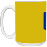blue (2) 21504 15 oz. White Mug