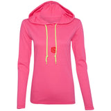 Illustrator Red Logo 887L Ladies' LS T-Shirt Hoodie