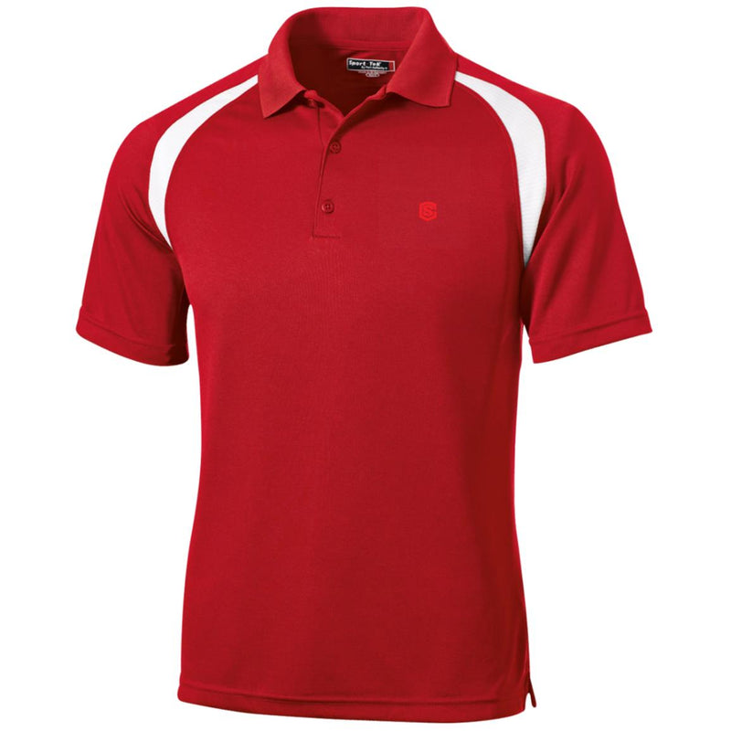 Illustrator Red Logo T476 Moisture-Wicking Tag-Free Golf Shirt