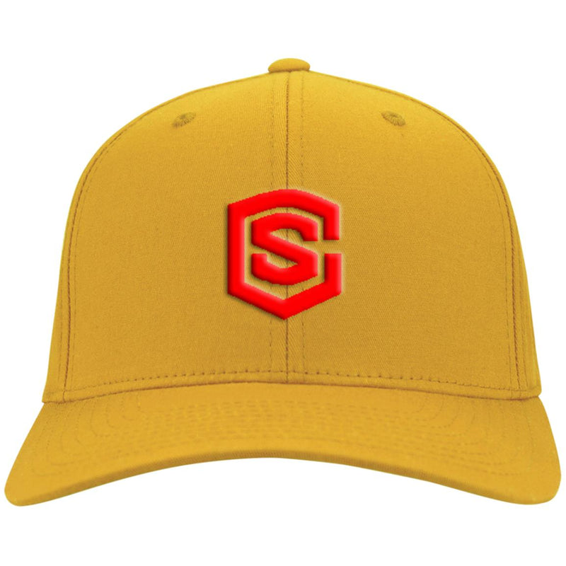 red (2) CP80 Twill Cap