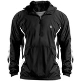 Illustrator Silver Logo JST63 Unisex Colorblock Raglan Anorak Jacket