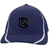 black (2) STC16 Flexfit Colorblock Cap
