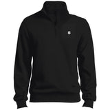 Illustrator White Logo ST253 1/4 Zip Sweatshirt