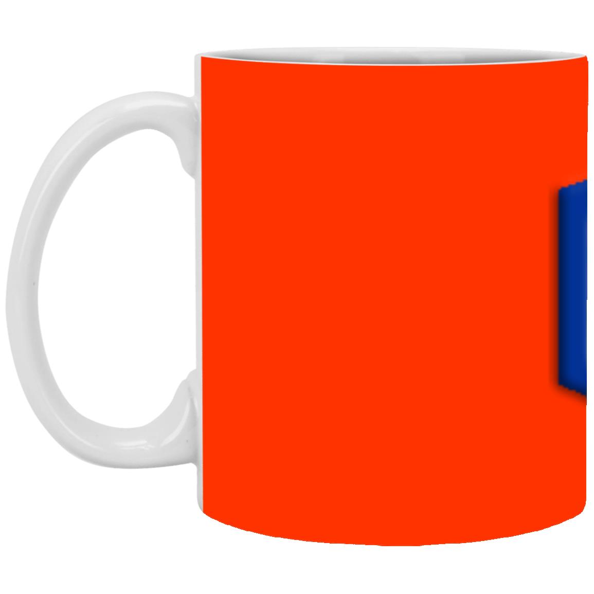 blue (2) XP8434 11 oz. White Mug