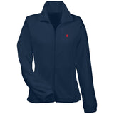 Illustrator Red Logo M990W Women's Fleece Jacket