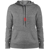 Illustrator Red Logo LST254 Ladies' Pullover Hooded Sweatshirt