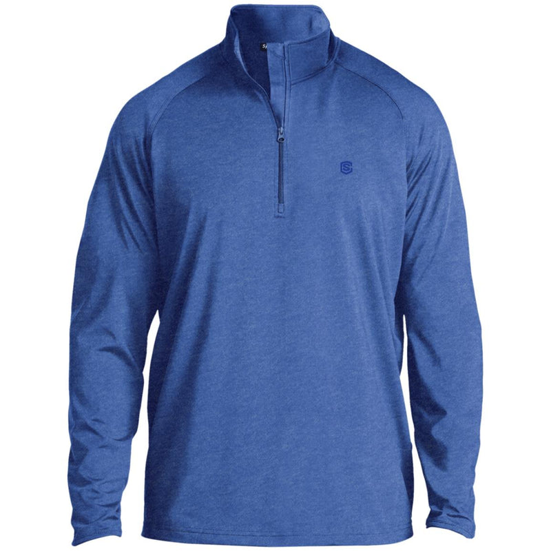 Illustrator Blue Logo ST850 1/2 Zip Raglan Performance Pullover