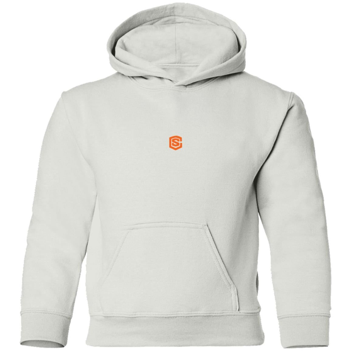 Illustrator Orange Logo G185B Youth Pullover Hoodie