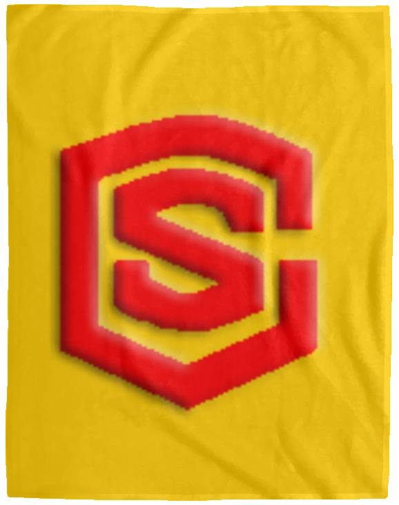 red (2) VPL Cozy Plush Fleece Blanket - 60x80