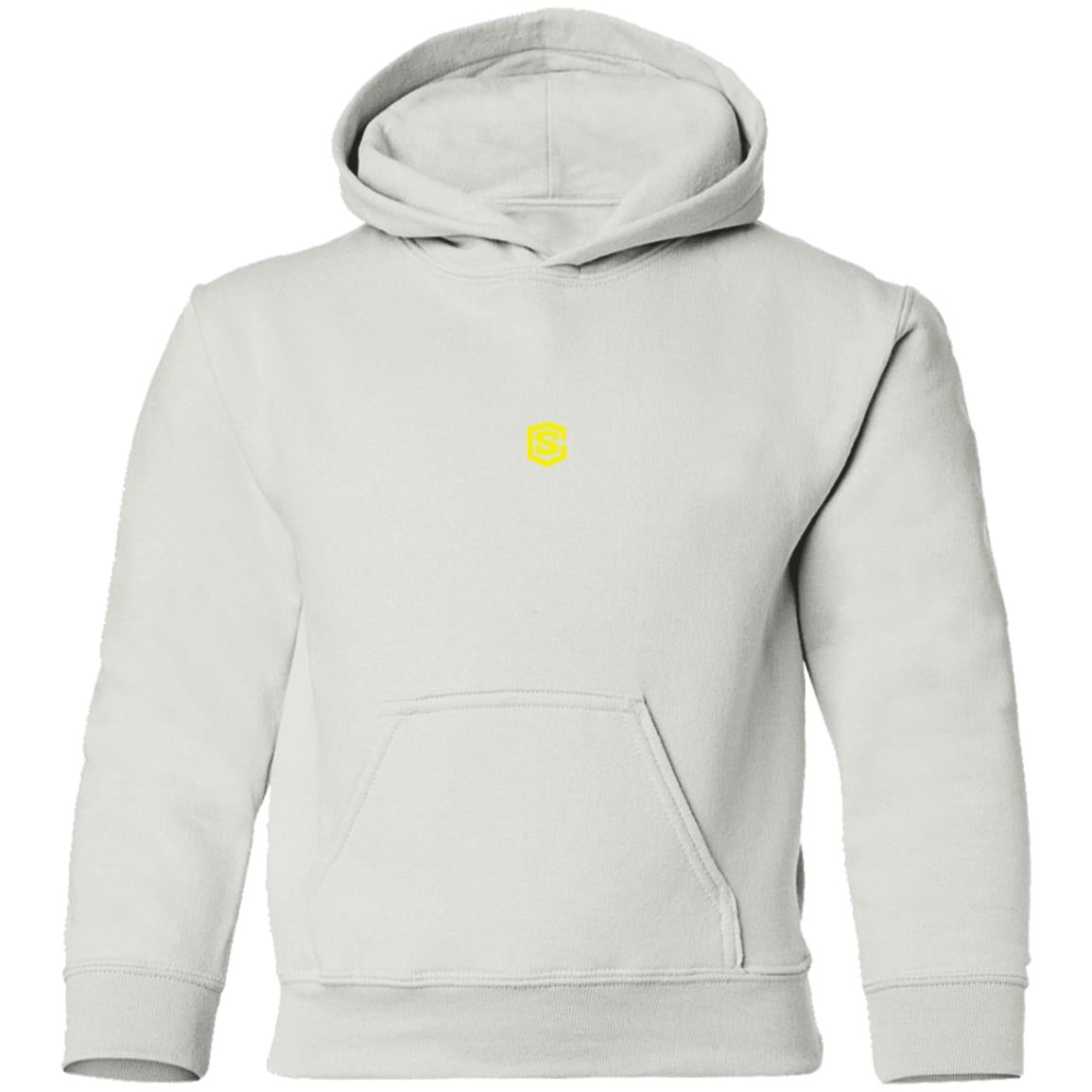 Illustrator Yellow Logo G185B Youth Pullover Hoodie