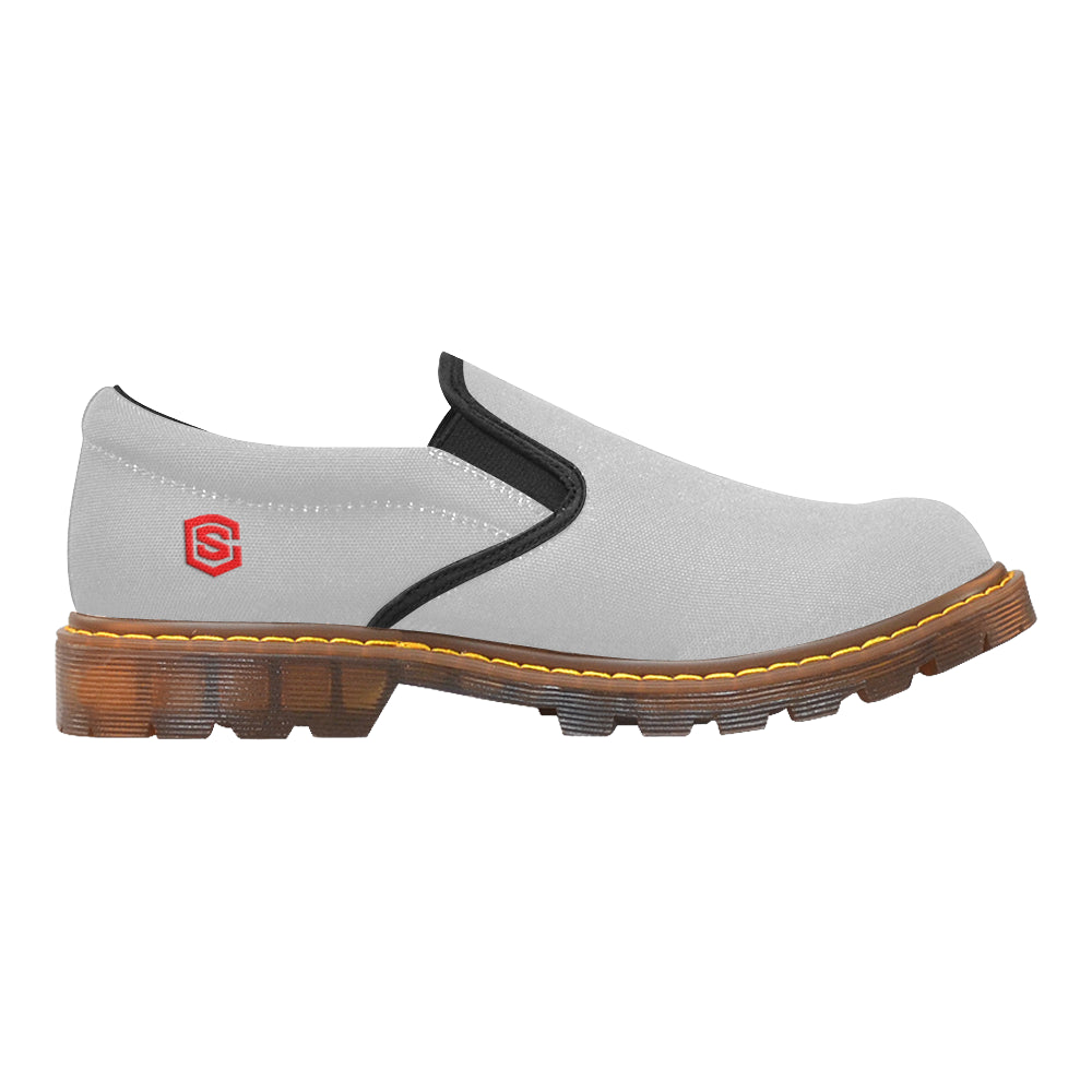 red logo Martin Men's Slip-On Loafer (Model 12031)