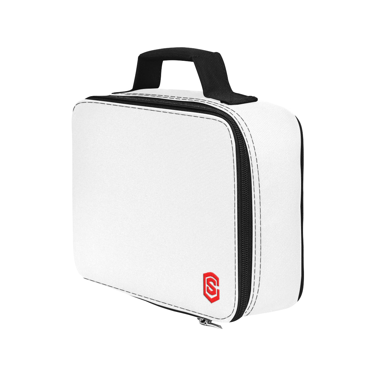 LIGHT GRAY PROTABLE STORAGE BAG red logo Portable Storage Bag (Model 1690)