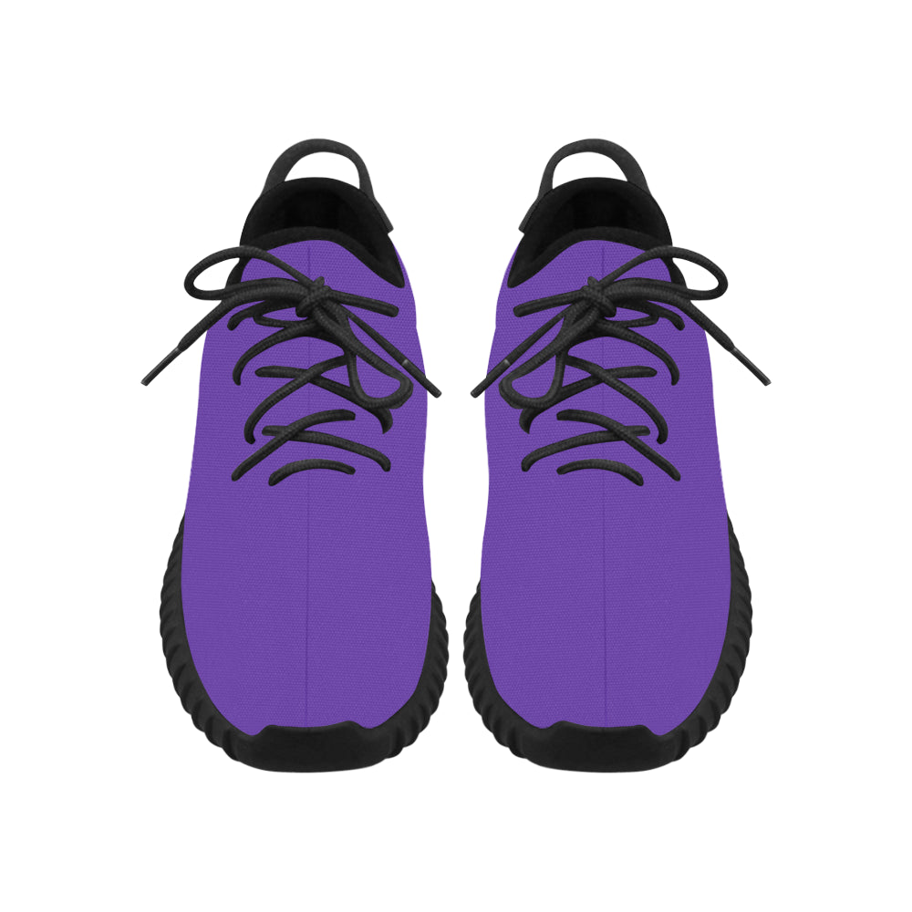 black logo Grus Men's Breathable Woven Running Shoes (Model 022)