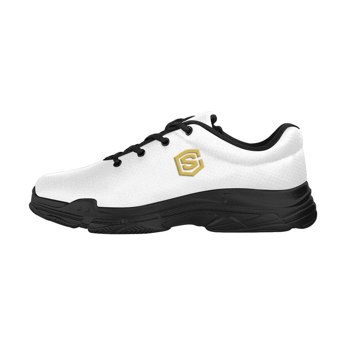 gold logo Lyra Men's Running Shoes (Model 058)