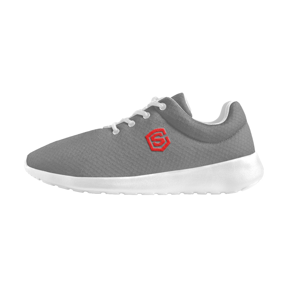 red logo Women's Athletic Shoes (Model 0200)