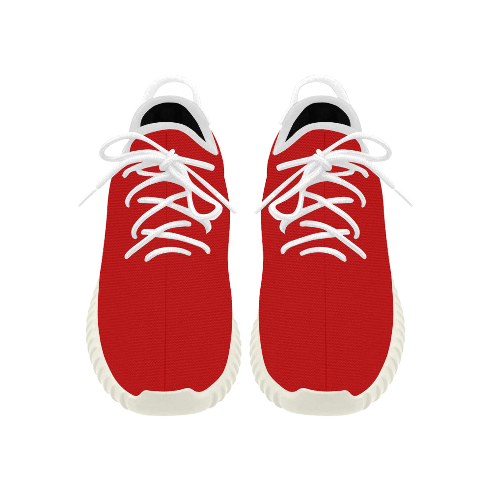 blue logo Grus Women's Breathable Woven Running Shoes (Model 022)