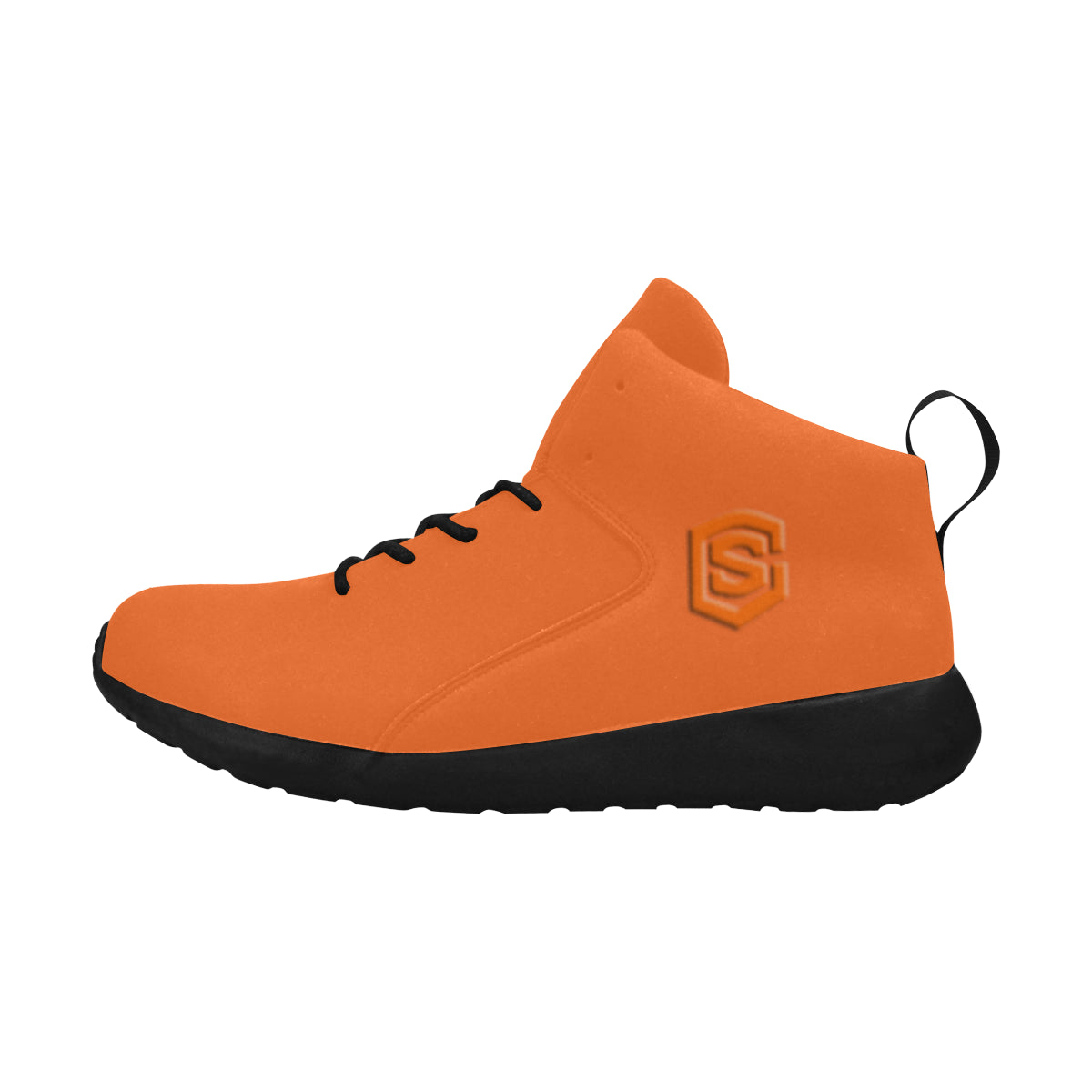 orange logo Men's Chukka Training Shoes (Model 57502)