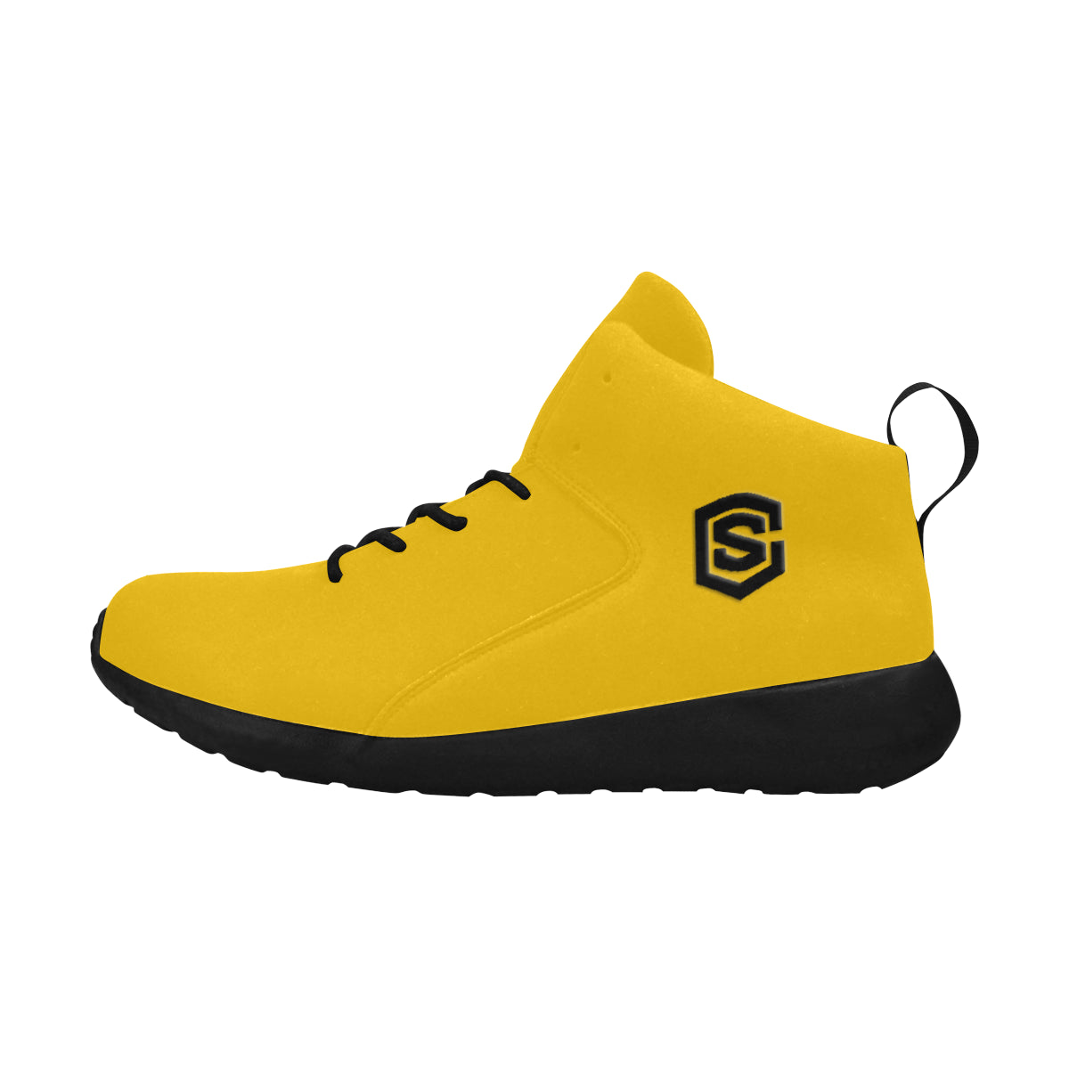 black logo Men's Chukka Training Shoes (Model 57502)