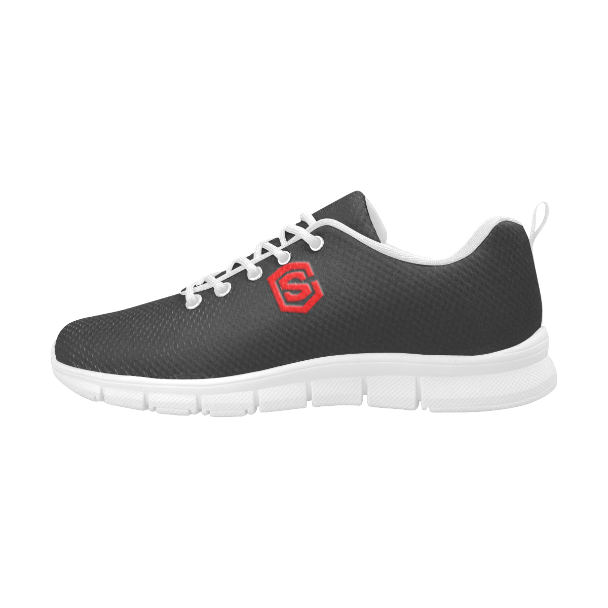 red logo Women's Breathable Running Shoes (Model 055)