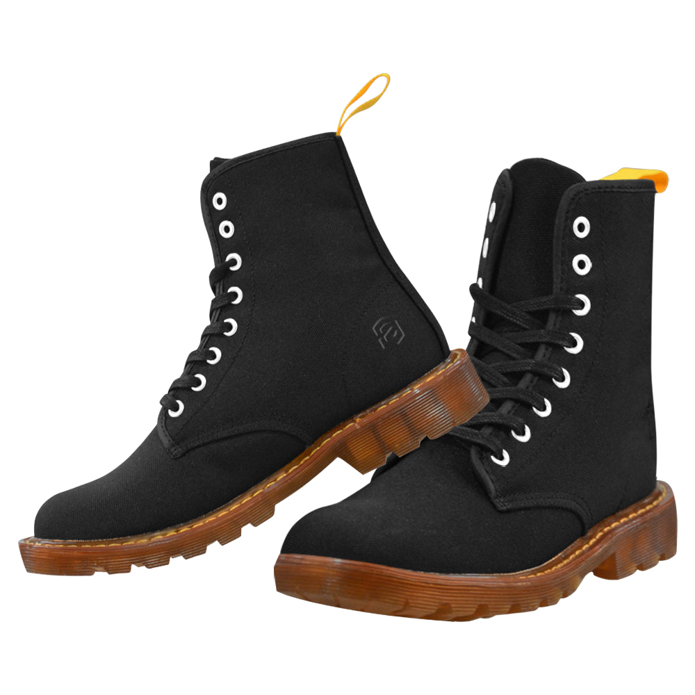 black logo Martin Boots For Women Model 1203H