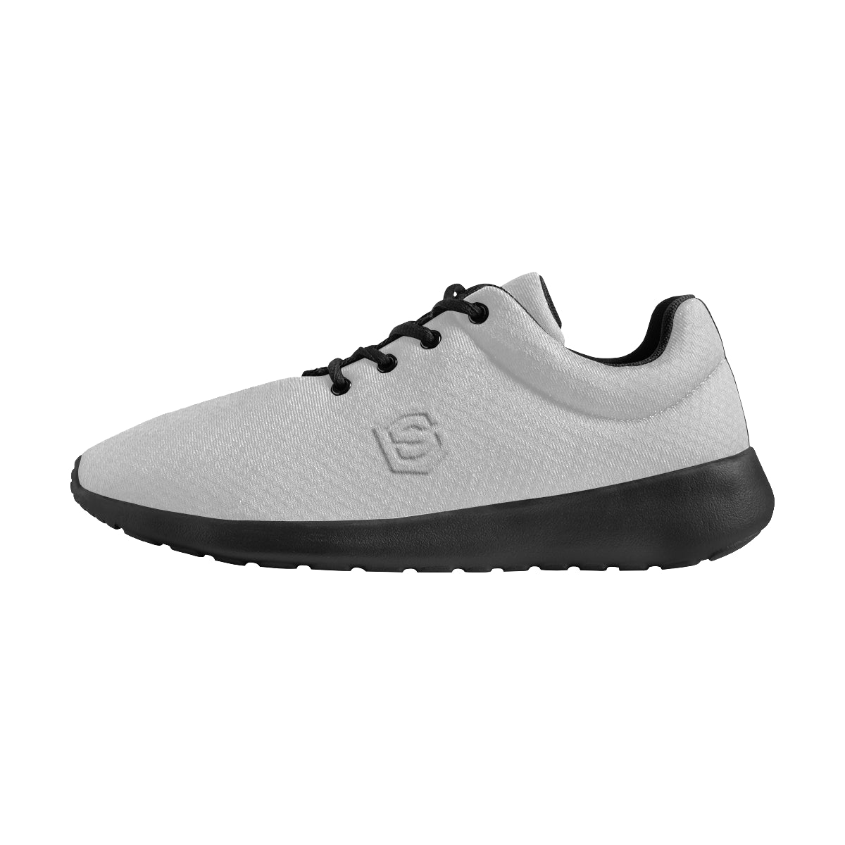 silver logo Men's Athletic Shoes (Model 0200)