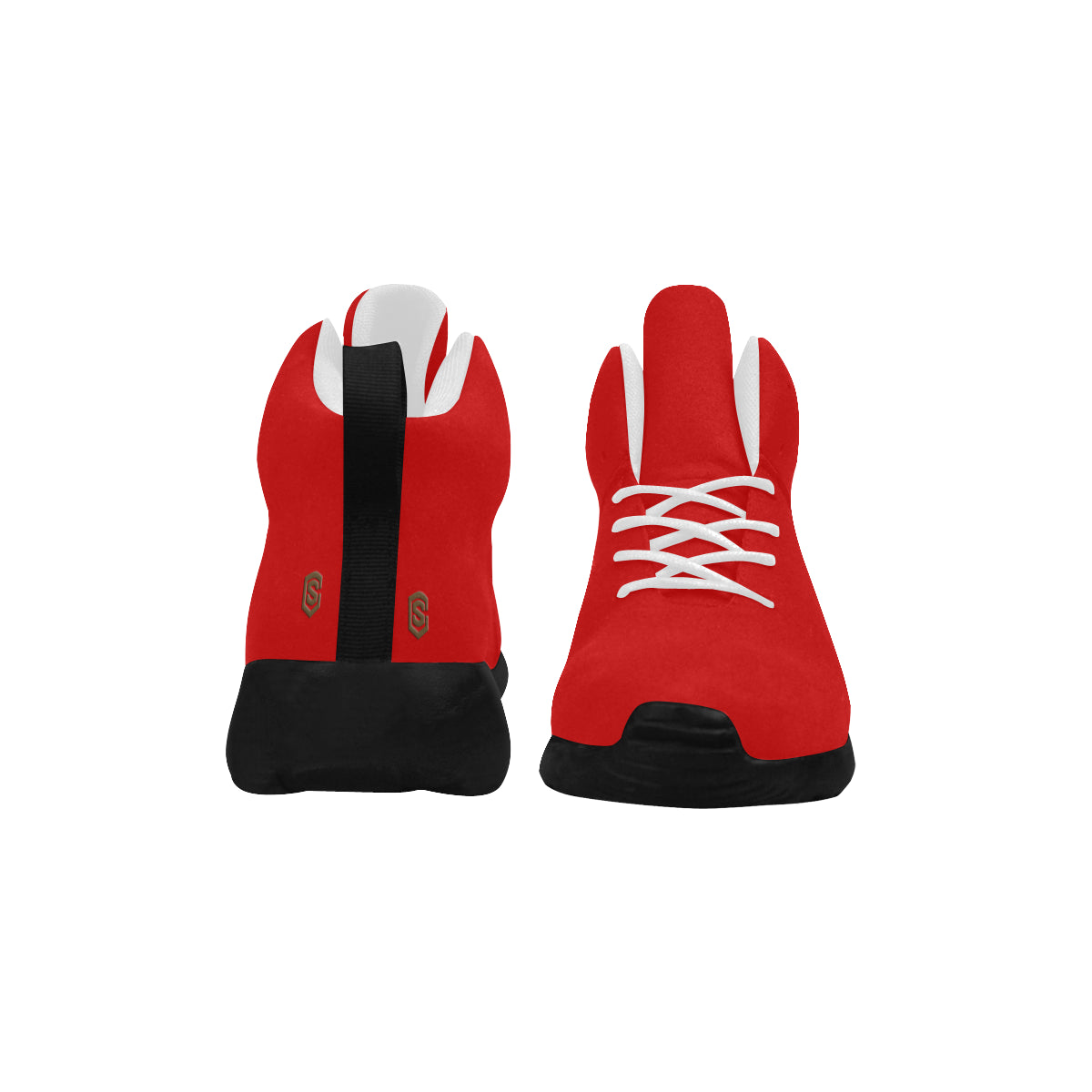 brown logo Women's Chukka Training Shoes (Model 57502)