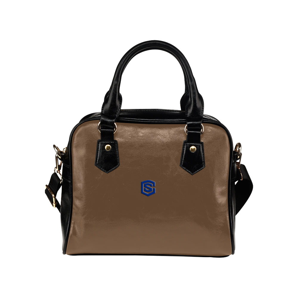 RED Shoulder Handbag blue logo Shoulder Handbag (Model 1634)