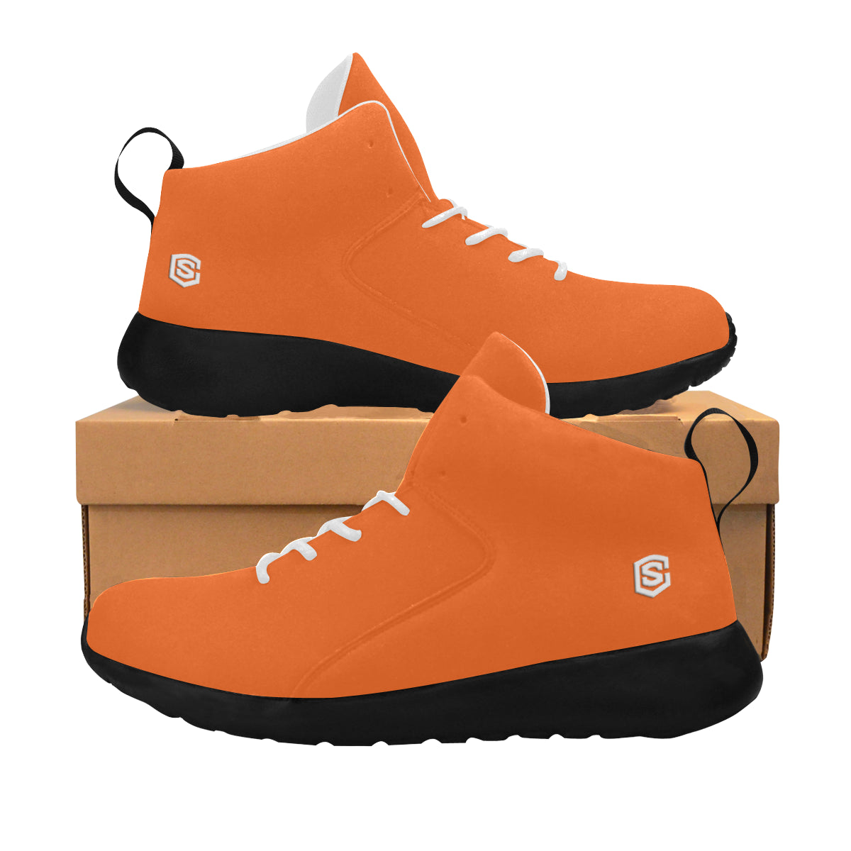 white logo Women's Chukka Training Shoes (Model 57502)