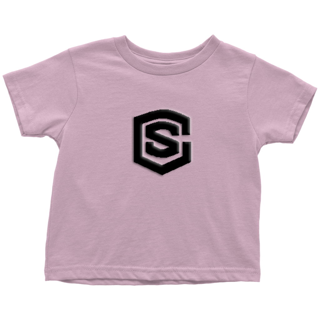 Toddler T-Shirt WITH  BLACK LOGO